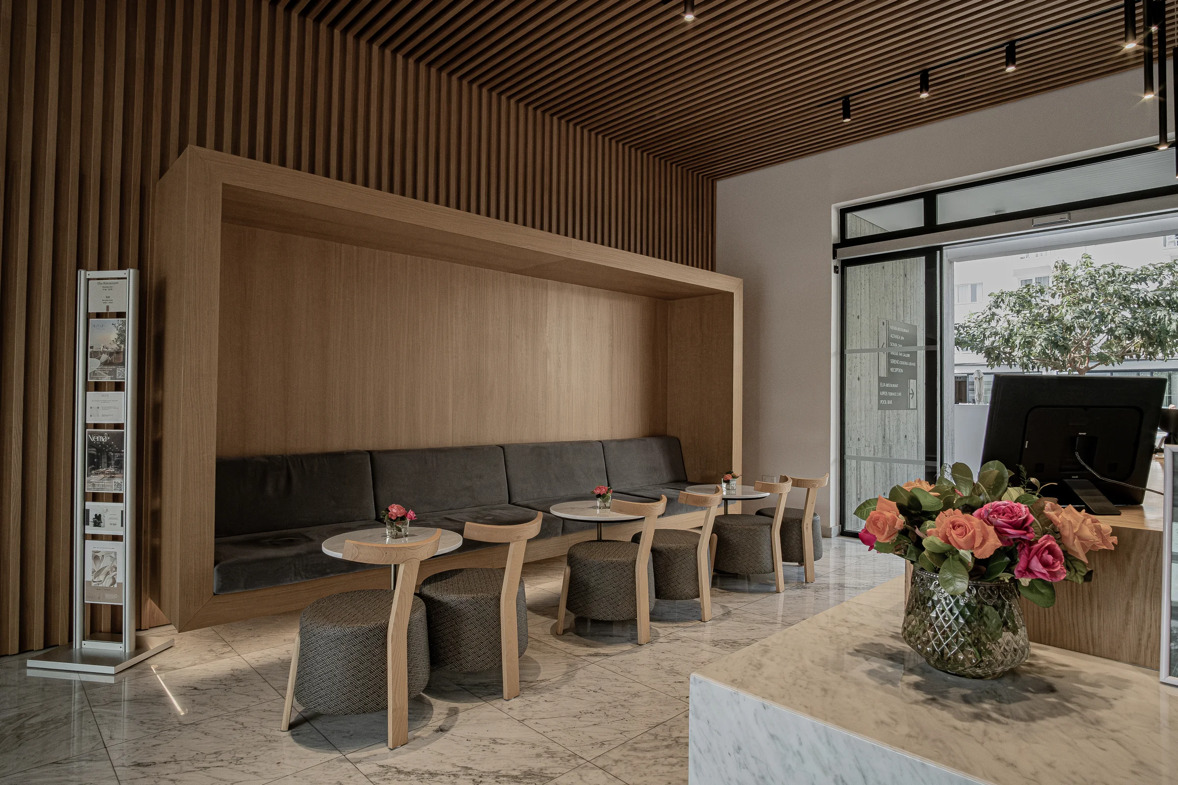 Anemi Hotel front desk