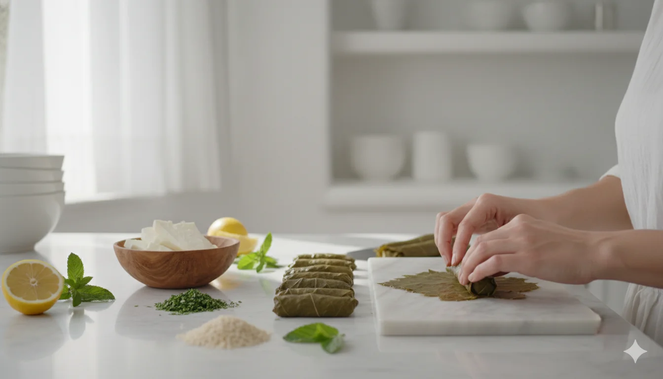 Hands-on cooking class in a traditional Cypriot kitchen