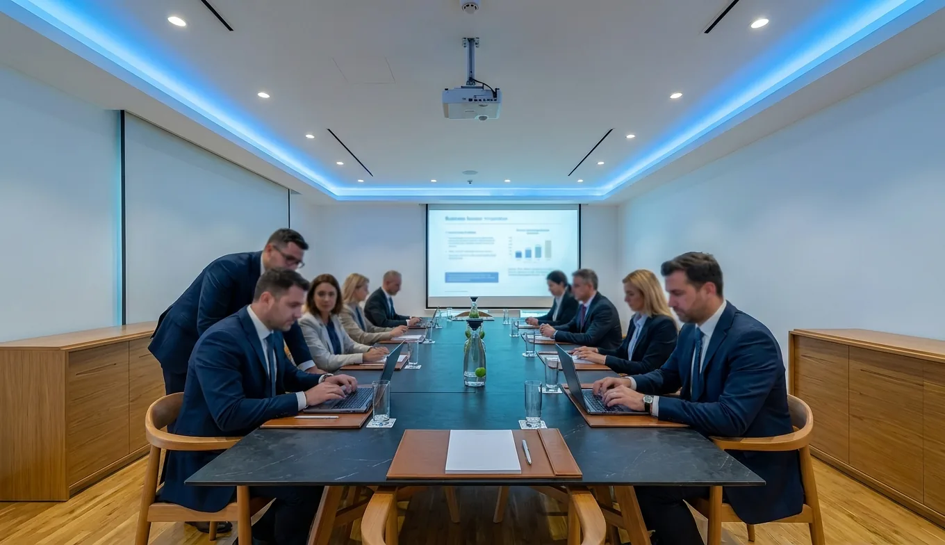 Anemos active boardroom conference